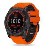 Tech-Protect IconBand Pro Strap for Garmin Fenix 3 / 5X / 3HR / 5X Plus / 6X / 6X Pro / 7X - Orange-Black, Tech-Protect