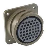 CIRCULAR CONNECTOR, RCPT, 20-27, FLANGE