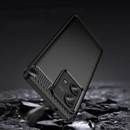 Tech-Protect TPUCarbon Case for Motorola Edge 40 Neo - Black, Tech-Protect