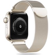 Tech-Protect MilaneseBand for Apple Watch 4 / 5 / 6 / 7 / 8 / 9 / SE / Ultra 1 / 2 (42/44/45/49 mm) - beige, Tech-Protect