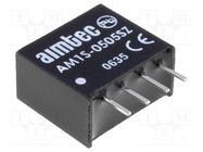 Converter: DC/DC; 1W; Uin: 4.5÷5.5V; Uout: 5VDC; Iout: 200mA; SIP4 AIMTEC