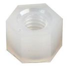 HEX THREADED SPACER, NYLON66, NATURAL