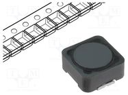 Inductor: wire; SMD; 330uH; 680mA; 510mΩ; ±20%; 12x12x6mm; -40÷85°C FERROCORE