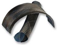 SLEEVING, BRAID, BLK, 38.1MM, 7.6M