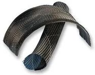 SLEEVING, BRAID, BLK, 25.4MM, 15.2M