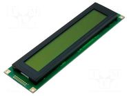 Display: LCD; alphanumeric; STN Positive; 40x4; 190x54x9.6mm DISPLAY ELEKTRONIK