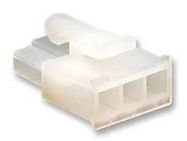 CONNECTOR HOUSING, RCPT, 3POS, 4.2MM