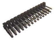 CONN, HEADER, 18POS, 1ROW, 3.96MM