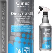 Degreaser for removing heavy greasy dirt CLINEX GreaseOff 1L, Clinex