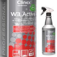 Liquid agent for cleaning toilets and bathrooms based on citric acid CLINEX W3 Active BIO 1L, Clinex