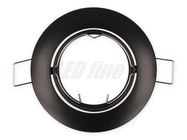 LED line® downlight round adjustable cast black