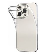 Puro 03 Nude Silicone Case for iPhone 16 Pro Max - Transparent, Puro