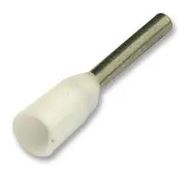 TERMINAL, WIRE FERRULE, 20AWG, WHITE