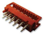 CONNECTOR, PLUG, 12POS, 2ROW, 1.27MM