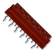 CONNECTOR, RCPT, 12POS, 2ROW, 1.27MM