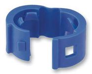 CABLE CLIP, PATCH CORD, BLUE, PK25