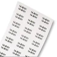 LABEL, POLYSTR, 16.24X5.08MM, PK10000