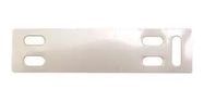LABEL, PLATE, WHT, 50.8X12.7MM, PK500
