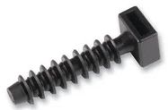 TIE MOUNT, BLACK, 9MM, PK100.