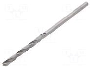 Drill bit; for metal; Ø: 2mm; high speed steel; Features: hardened DONAU ELEKTRONIK