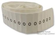 CABLE MARKER, H/S, 12/4, 0, PK100