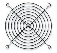 FAN FINGER GUARD, METAL, 120MM, BLACK