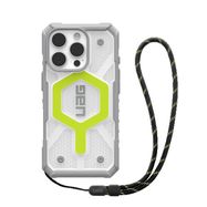 UAG Pathfinder Clear Magsafe Bundle Case with Lanyard for iPhone 16 Pro - Green, UAG