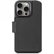 Decoded Leather Detachable Wallet MagSafe Case with Wallet for iPhone 16 Pro - Black, Decoded