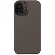Decoded AntiMicrobial Silicone Backcover MagSafe for iPhone 16 Plus - Brown, Decoded
