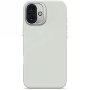 Decoded AntiMicrobial Silicone Backcover with MagSafe for iPhone 16 Plus - Gray, Decoded