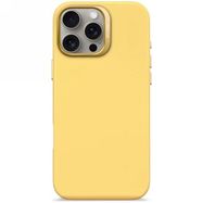 Decoded AntiMicrobial Silicone Backcover with MagSafe for iPhone 16 Pro Max - Yellow, Decoded