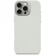Decoded AntiMicrobial Silicone Backcover with MagSafe for iPhone 16 Pro Max - Gray, Decoded