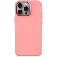 Decoded AntiMicrobial Silicone Stacks Backcover with MagSafe for iPhone 16 Pro Max - Pink, Decoded