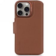 Decoded Leather Detachable Wallet MagSafe Case with Wallet for iPhone 16 Pro - Brown, Decoded