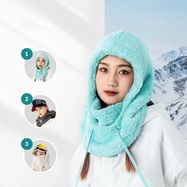 Qunature Arctic Velvet Ski Balaclava Size L - Mint, Qunature