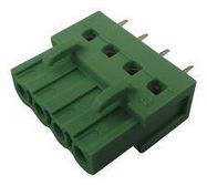 TERMINAL BLOCK, SOCKET, 4POS, TH