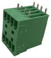 HEADER, PCB, DOUBLE, 3.81MM, 4WAY