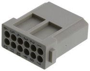 HEAVY DUTY CONN, MODULE, PLUG, 12POS