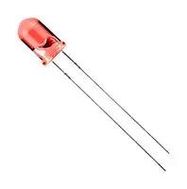 LED, 5MM, RED, 4.5CD, 625NM