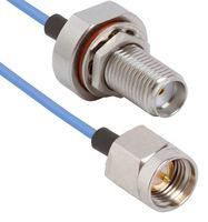 COAX CABLE, SMA RP PLUG-BLKHD JACK, 6"