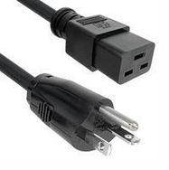 POWER CORD, NEMA 6-20P-IEC C19, 98"