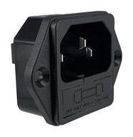 CONNECTOR, POWER ENTRY, PLUG, 10A