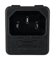 CONNECTOR, POWER ENTRY, PLUG, 10A