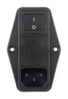 CONNECTOR, POWER ENTRY, PLUG, 10A
