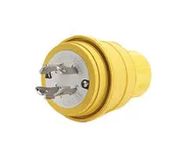 ELECTRICAL MAINS PLUG, NEMA L17-30P, 30A