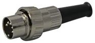 PLUG, FREE, DIN, BAYONET, 5WAY