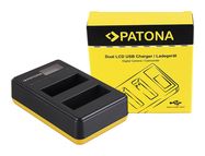 PATONA Dual LCD USB Charger f. Nikon EN-EL14 CoolPix D3100 D3200 D5100 D5200 P7000 P7100 P7700, PATONA