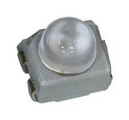 LED, SMD, PLCC4, GREEN, LENS 30 DEG