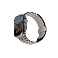 UAG Pathfinder Silicone Double-Sided Magnetic Strap for Apple Watch 42 / 44 / 45 / 46 / 49mm - Black-Gray, UAG