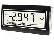 Meter: network parameters; on panel; digital,mounting; LCD; DPM TDE INSTRUMENTS